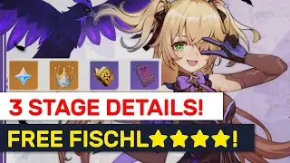 MAJOR 1.1 EVENT Official Notice! FREE ★★★★ Fischl! 3 Chapters! | Genshin Impact