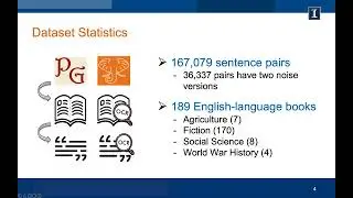 Ming Jiang: A Prototype Gutenberg-HathiTrust Sentence-level Parallel Corpus for OCR Error ... [Talk]