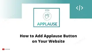 How to Add Applause Button on Your Website | How to Add clap buttons on Your blog | blogger