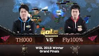 TH000 (H) vs Fly100% (O) 워크3 Gold League 2019 Winter Grand Finals 20강 B조 (Warcraft 3)