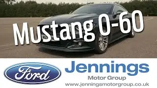 New European Ford Mustang Speed Test 0 - 62 mph