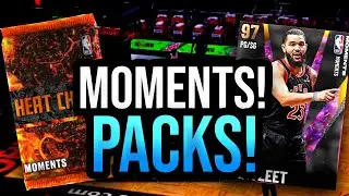 MASSIVE HEAT CHECK MOMENTS PACK OPENING FOR OPAL FRED VANVLEET! NBA 2K21