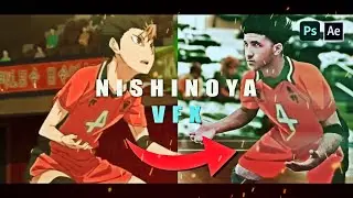 Transformed myself to Nishinoya using vfx