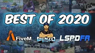 REWIND BEST OF 2020 - Benzo Effect Channel - GTA 5 FiveM and LSPDFR