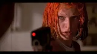 Корбен поцеловал Лилу ... отрывок из фильма (Пятый Элемент/The Fifth Element)1997