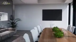 Laconic Office. Real-time walk-through powered by Unreal Engine 4.