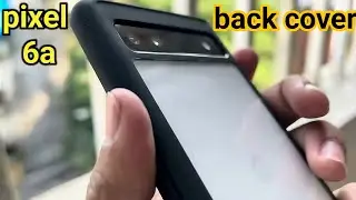 Pixel 6a Back Cover