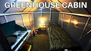 Building a Tiny Cabin out of a Cheap Greenhouse | Cabin Build Series Part 1