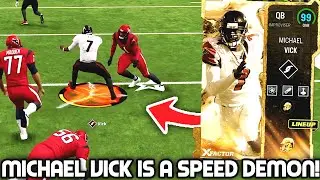 They Added A Michael Vick with 99 SPEED AND JUKING! Madden 23