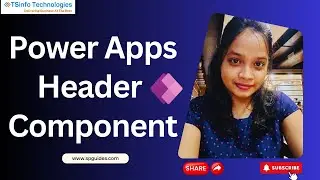 How to Create Header Component in Power Apps | Power Apps Header Component | Power Apps Banner