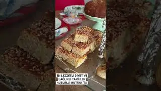 🌺Peynirli Mercimek Keki 🌺Tam Buğday Unlu Dereotlu Poğaça🌺Karatay'ın Elmalı_İncirli Keki