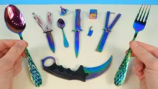 MY GRADIENT COLLECTION OF CS GO ITEMS!