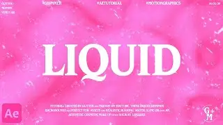 Top 3 Liquid Animations in After Effects QUICK and EASY