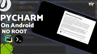 Install Pycharm On Android | No Root