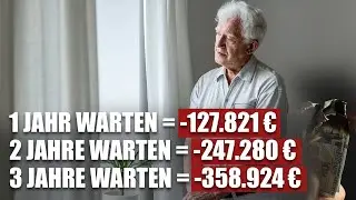 DIE WAHRHEIT: Was kostet es dich wirklich deine Altersvorsorge aufzuschieben!