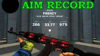 YPRAC AIM TRAINER. FRENZY INSANE 266 KPM. CSGO