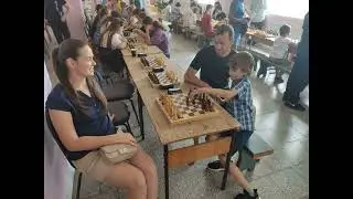 Фото ряд с шахматного турнира в г.Барыш, посвященного памяти врача Д.И.Давыдова - 15/06/2024