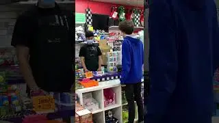 Buying ridiculous￼ Toys At a toy store!