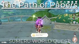 The Path of Papers | Sumeru World Quest - Genshin Impact