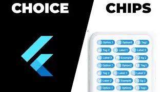 Flutter ChoiceChip Widget | ChoiceChips in Flutter | ChoiceChips Widget | Flutter Widgets 