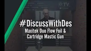 Maxitek Duo Flow Foil & Cartridge Mastic Gun 