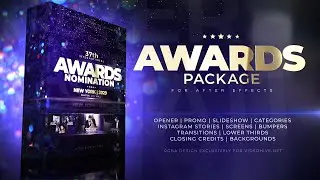 Awards Ceremony Package for Adobe After Effects