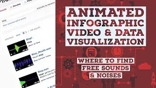 Where to find free sounds & noises - Animated Infographic Tutorial [13/48]