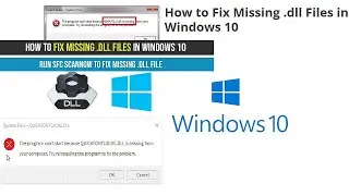 How to fix missing .dll files in Windows 2022