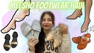 HUGE *MEESHO FOOTWEAR* HAUL (Starting ₹150) Meesho Footwear | Footwear | Meesho Haul | HeyItsAanchal