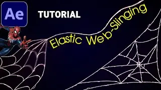 After Effects Tutorial: Make a Realistic, Elastic Spider Web - 360