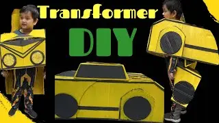 Transformer Kid Part-2/ Best Fancy Dress /DIY transformer Car