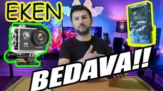 EKEN H9 Aksiyon kamerası inceleme | 4k çeken en iyi F/P Aksiyon kamerası EKEN H9