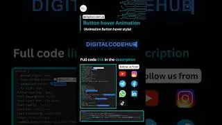 Button hover animation 