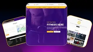 GYM Website : HTML, CSS, and JS website Design (Free Source Code)