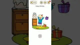 Brain find level 91 walkthrough solution - happy birthday