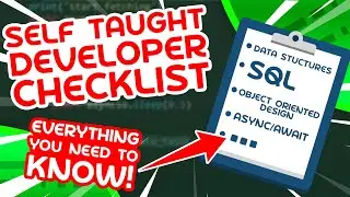 The Self Taught Developer Checklist