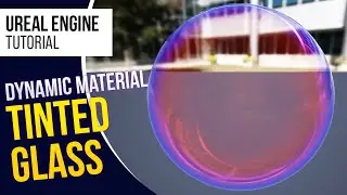 UE5 l Color Tinted Glass Material l Tutorial l Unreal Engine 5