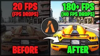 *BOOST* FPS in GTA/FiveM [GTA RP] on Low End PC!