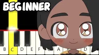 Vending Machine 8 - Amanda The Adventurer Animation - Fast and Slow (Easy) Piano Tutorial - Beginner