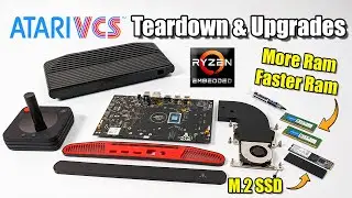 Atari VCS Teardown and Performance Upgrades, Bios, TDP, Ram Upgrade, M.2 SSD