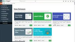Extension Pack for VTiger - Demonstration