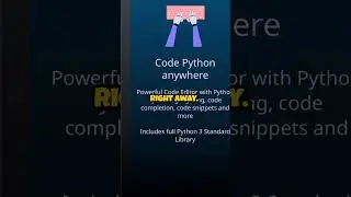 Run Python on iPhone using PythonCodePad App | Introduction to python