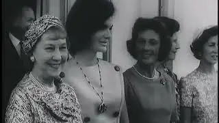From the Archives: Ike and Mamie and Mrs. Kennedy in DC