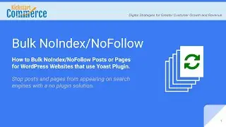 How to Bulk NoIndex/NoFollow Posts or Pages in WordPress (No Plugin)