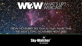 What's Up? Webcast: November Night Skies (2023)