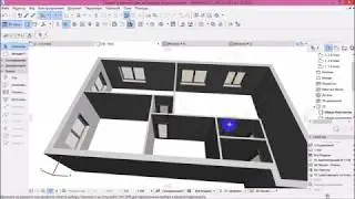 Archicad. Визуализация. Выставление света, камеры. Работа с текстурами. 