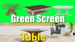 Green Screen Table || 3D Model || Green Screen Effects || VFX || 3DS Max