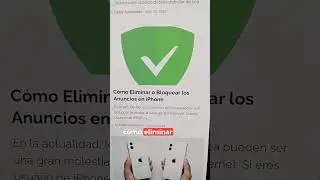 ¿Tu iPhone está lleno de anuncios molestos? 😤 Aprende a eliminarlos.