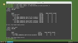 Linux Command Line (104) ZFS pt3 - UUID