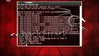 Backtrack 5 Gnome - Bulk Extractor (bulk_extractor)